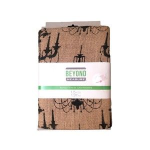 Beyond Measure Burlap CHANDELIER Print 54" x 47"